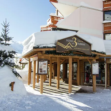 3 Vallees Отель Валь-Торанс